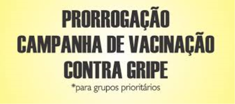 Campanha contra a gripe é prorrogada até 9 de junho